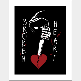 Broken Heart Posters and Art